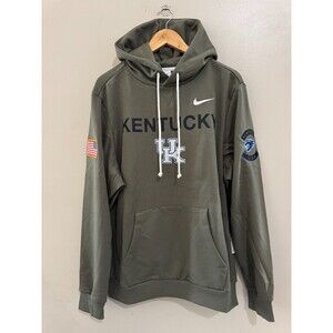 Nike Kentucky Wildcats Football Team Issue PE Hoodie Salute To Service Mens L